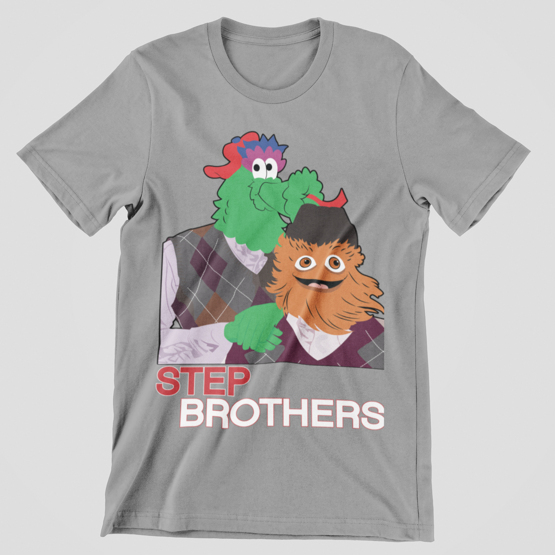 Step Mascots Phillie Phanatic x Gritty Crossover T-Shirt – NoPhlyZone