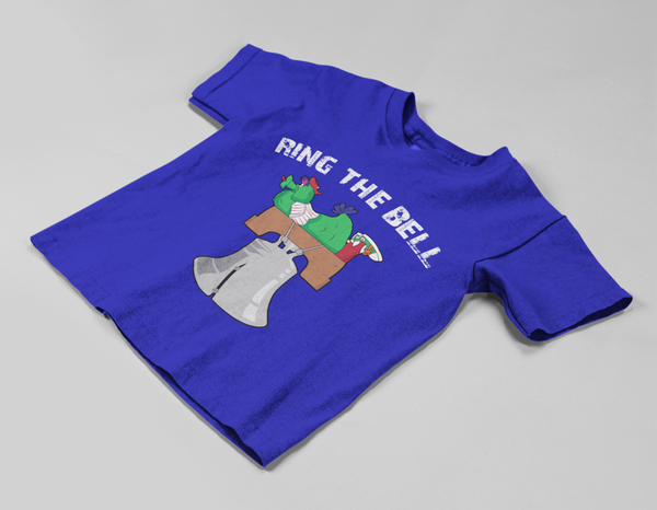 Phillies Ring The Bell Philly Phanatic Kids T-Shirt