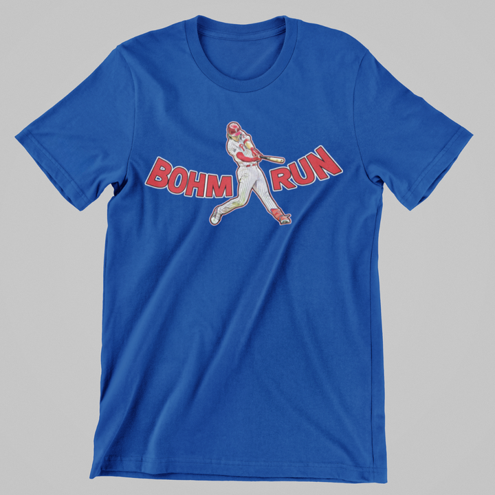 Alec Bohm Phillies t-shirt, Bohm Run shirt, MLB t-shirt, baseball tee, Phillies fans apparel, Alec Bohm fan gear