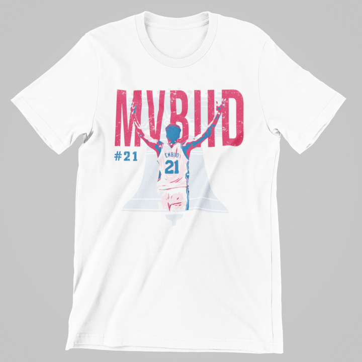 MVP Embiid t-shirt, Sixers Joel Embiid tee, Philadelphia 76ers apparel, NBA t-shirt, basketball tee, Sixers fan shirt, Joel Embiid fan gear, Sixers MVP merchandise, basketball fan apparel, NBA MVP t-shirt, mvbiid