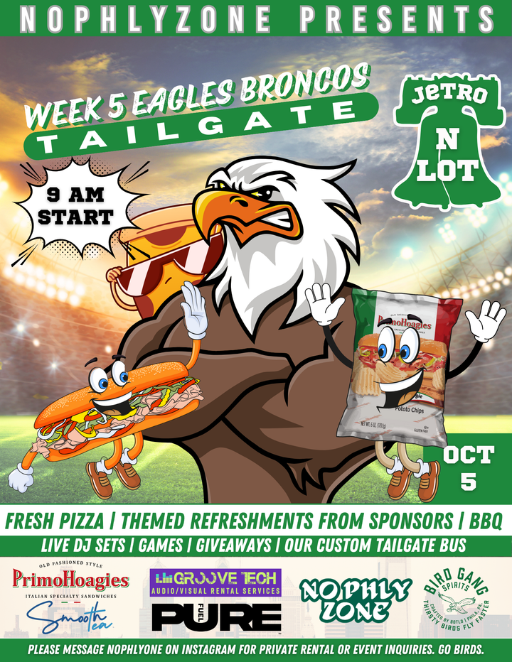 eagles tailgate, eagles tailgate packages, ultimate eagles party