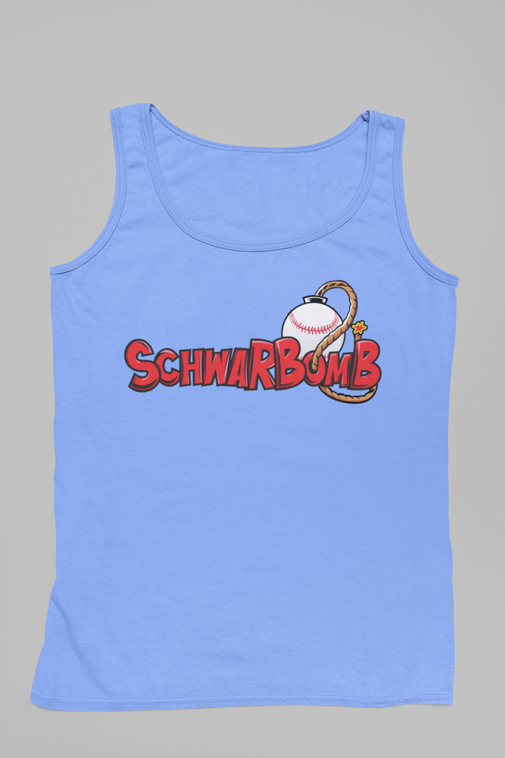 SchwarBomb Phillies Tank top, Phillies apparel, MLB Tank, Phillies fan shirt, Kyle Schwarber fan gear, Phillies merchandise