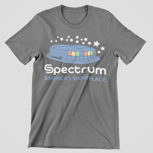 Spectrum throwback apparel, Flyers Spectrum gear, nostalgic Spectrum attire, Flyers shirts, Spectrum-inspired gear