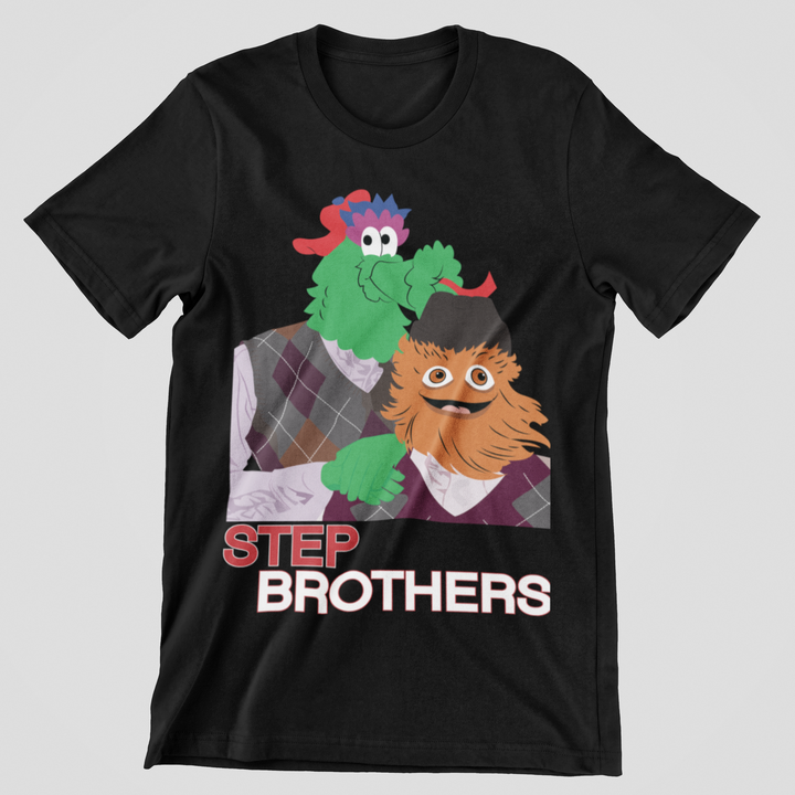 Gritty Merch Step Mascots Phillie Phanatic x Gritty Crossover T-Shirt – NoPhlyZone